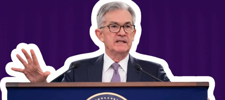 US Federal Reserve Board Chairman Jerome Powell holds a news conference after a Federal Open Market Committee meeting, in Washington, DC, USA, 11 December 2019.