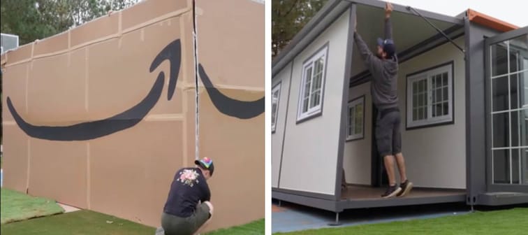 Amazon folding house