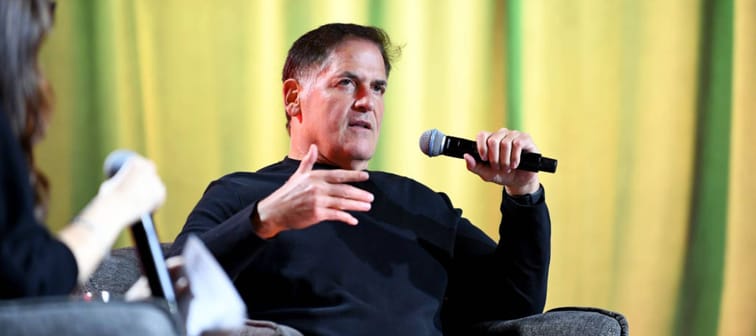 Mark Cuban talking
