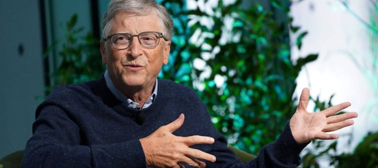 ill Gates, Founder of Breakthrough Energy and Co-Chair of the Bill & Melinda Gates Foundation, speaks onstage at The New York Times Climate Forward Summit.