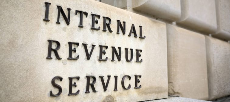 IRS sign