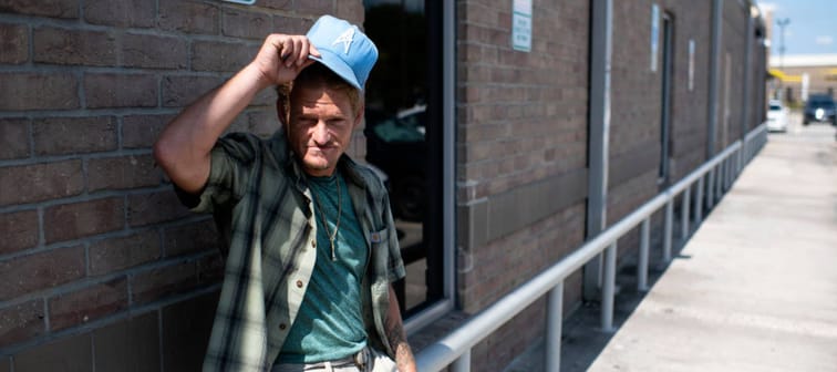 David Free poses for a portrait at a Social Security office in Houston, Texas on July 14, 2022.