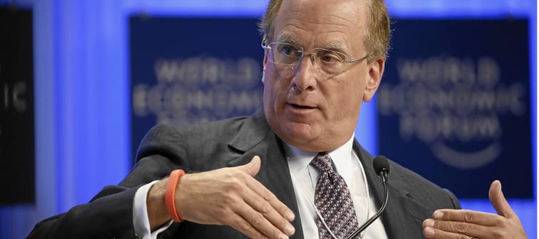 Larry Fink speaking.
