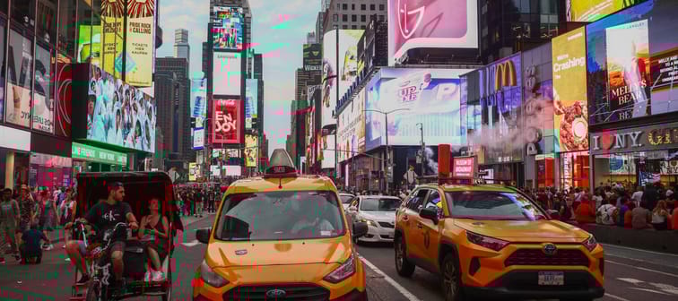 Times Square in New York City