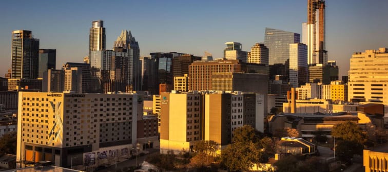 Austin City skyline.