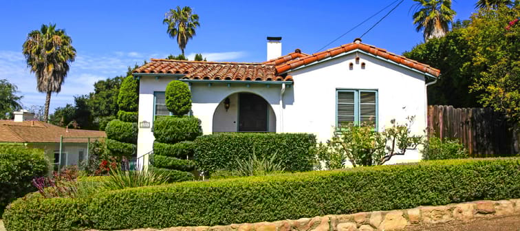 Spanish style home