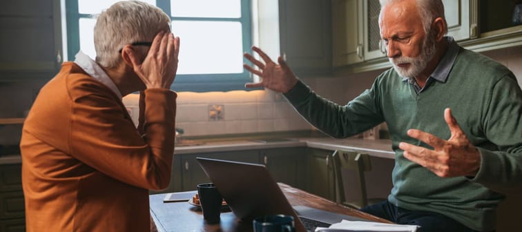 Couple with financial trouble
