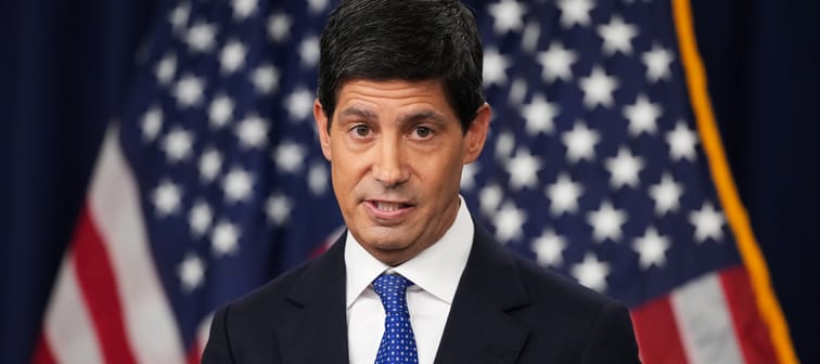 Federal Reserve Chair Kevin Warsh speaks during a news conference following Federal Open Market Committee meetings at Federal Reserve Headquarters on September 16, 2026 in Washington, DC.