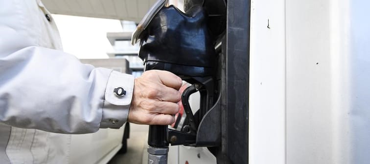 Statistics Canada will release its latest reading on inflation this morning. A person prepares to fill up at a gas station in Mississauga, Ont., Tuesday, February 13, 2024. 
