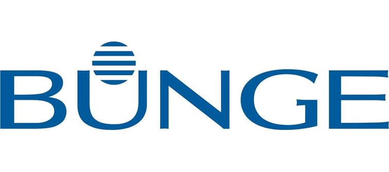 A Bunge Ltd. logo is shown in a handout. The Competition Bureau is raising concerns that the company's deal to acquire Viterra Ltd. will reduce competition in the grain and canola oil markets