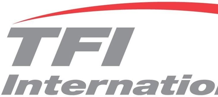 TFI International logo is seen in this undated photo. 
