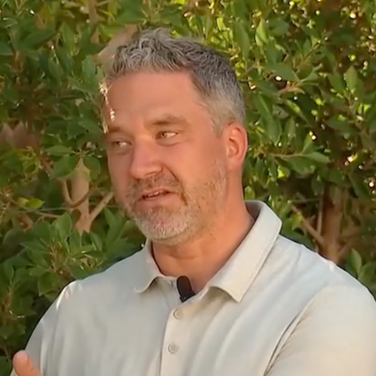 Side by side of Phoenix man who built a wall on his property that angered neighbors who now say they cannot access public water pipe on his land.
