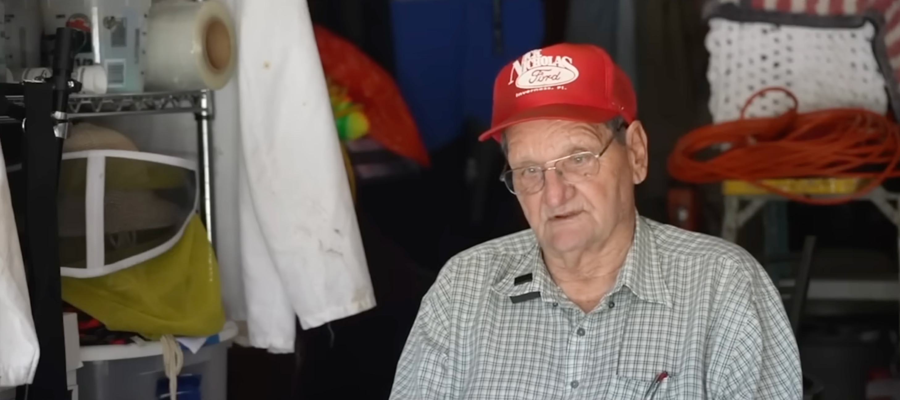 Elderly beekeeper has 20 hives taken from property.