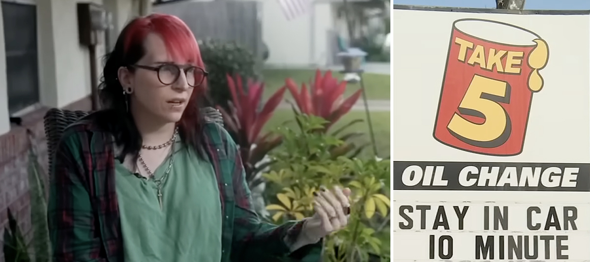 A Florida woman thought she was getting a routine oil change. Instead, she walked out with a bill of almost $20K.