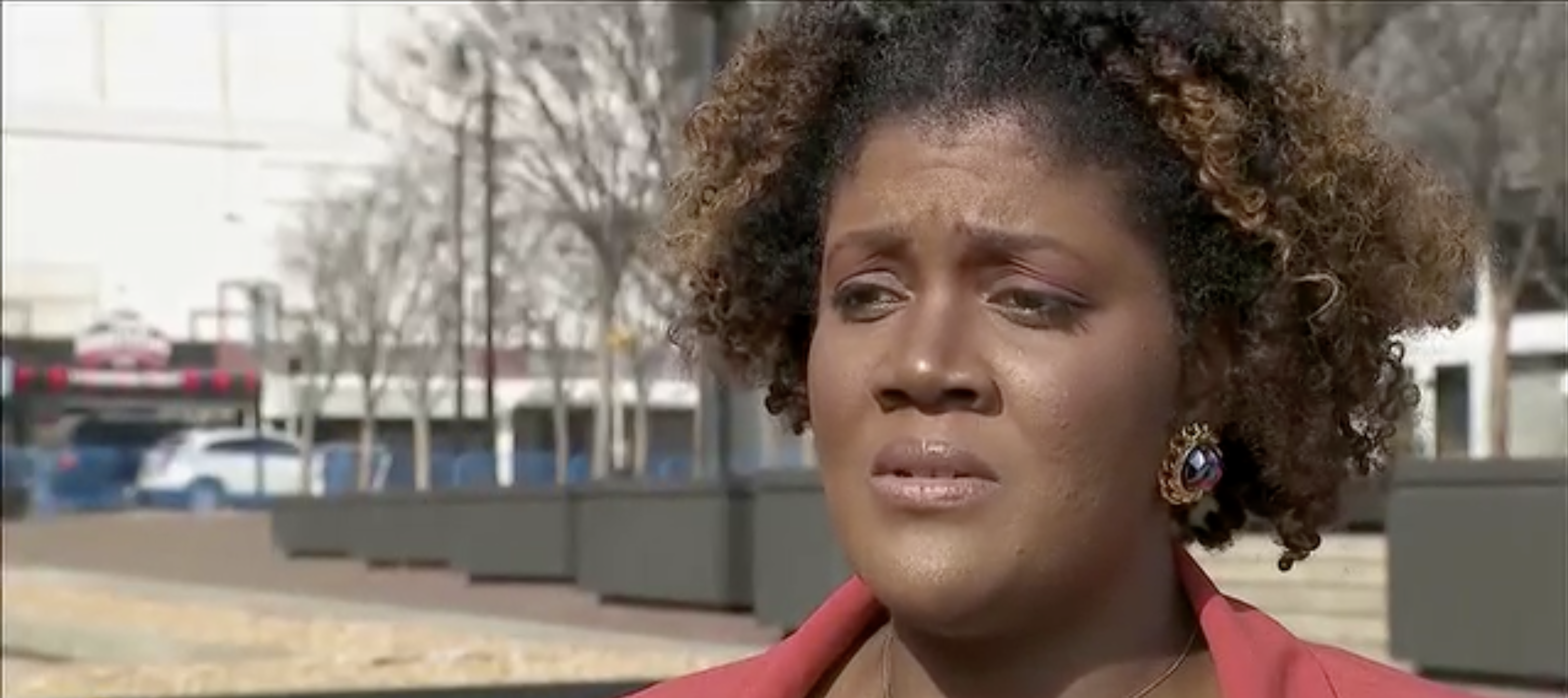 Atlanta resident Deborah Benson expresses disbelief at her surging water bills.