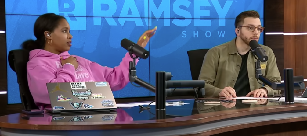 Hosts Jade Warshaw and George Kamel react to a caller's home situation.