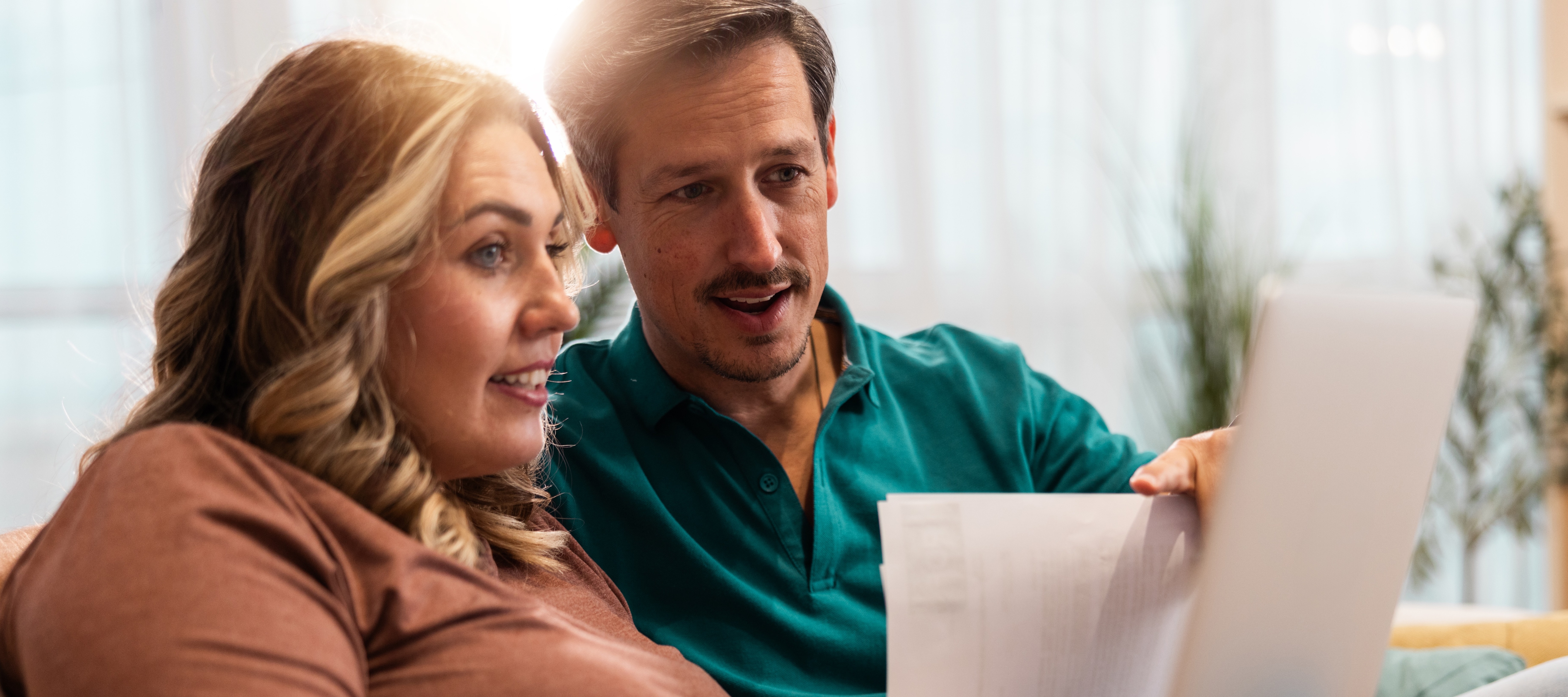 Image of a middle-aged couple.