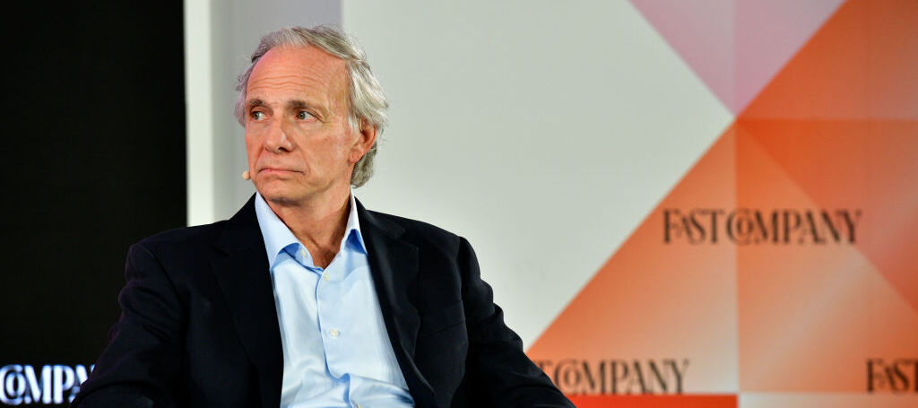 Ray Dalio, Founder, Chief Investment Officer of Bridgewater Board speaks at the Fast Company Innovation Festival.