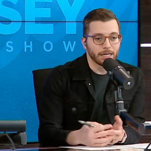 The Ramsey Show cohosts Jade Warshaw and George Kamel advising a woman about when more life insurance is worth it or not.