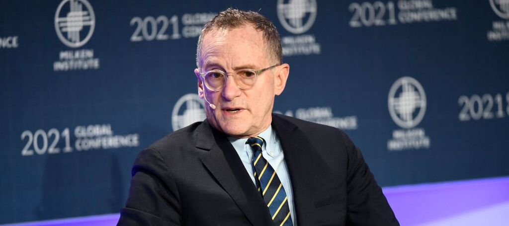 Howard Marks, Co-Chairman, Oaktree Capital, speaks during the Milken Institute Global Conference.