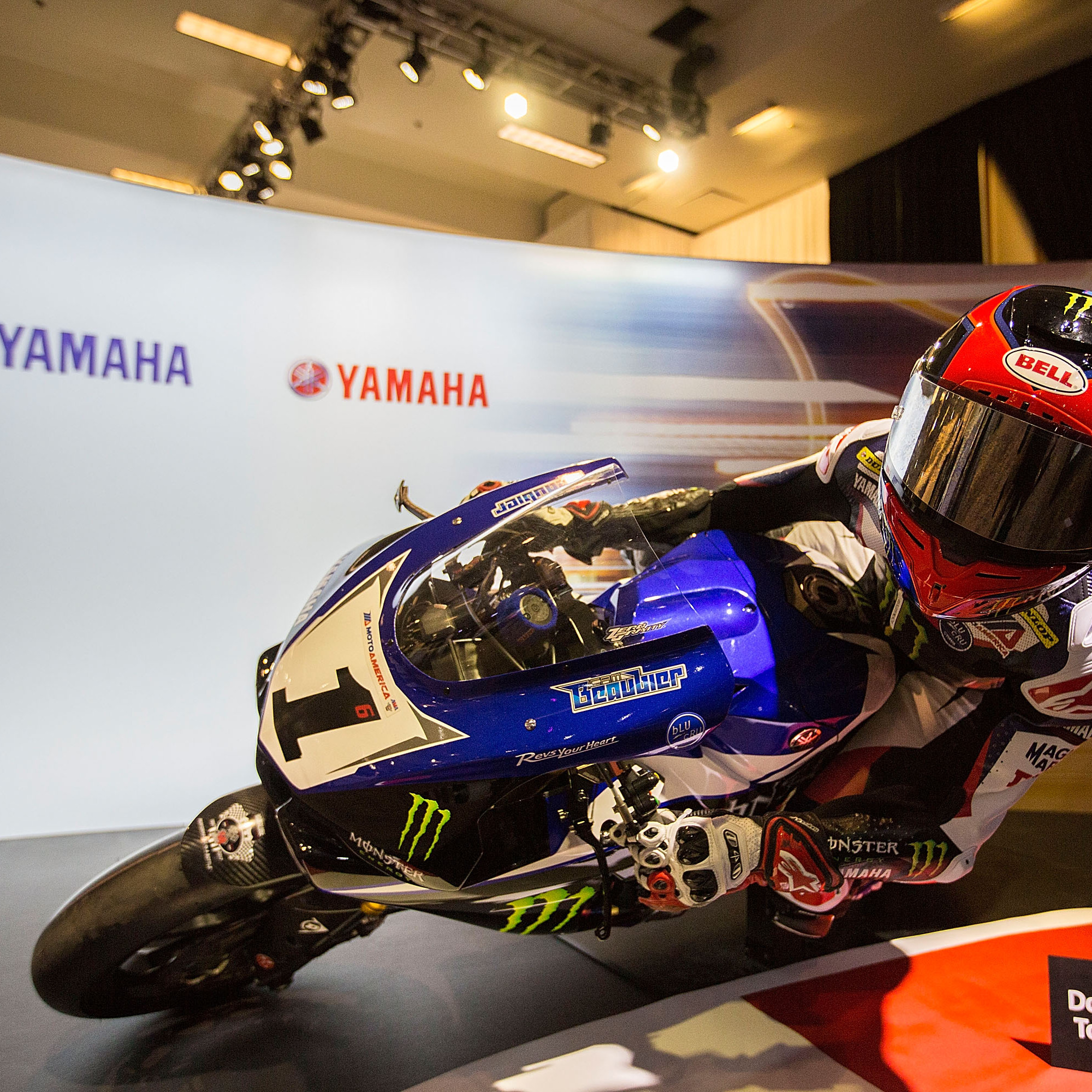 A Yamaha booth at the 2018 NAMM Show in California, where the company will be relocating its U.S. headquarters out of in 2026.