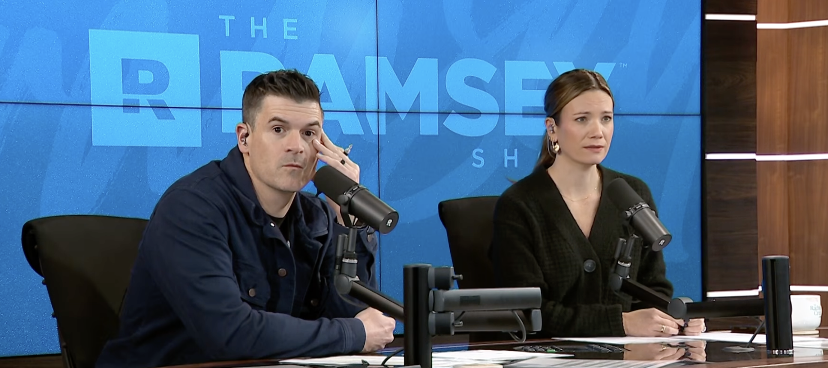 Rachel Cruze and John Delony broke the news to Kate that her husband may have committed a financial crime.