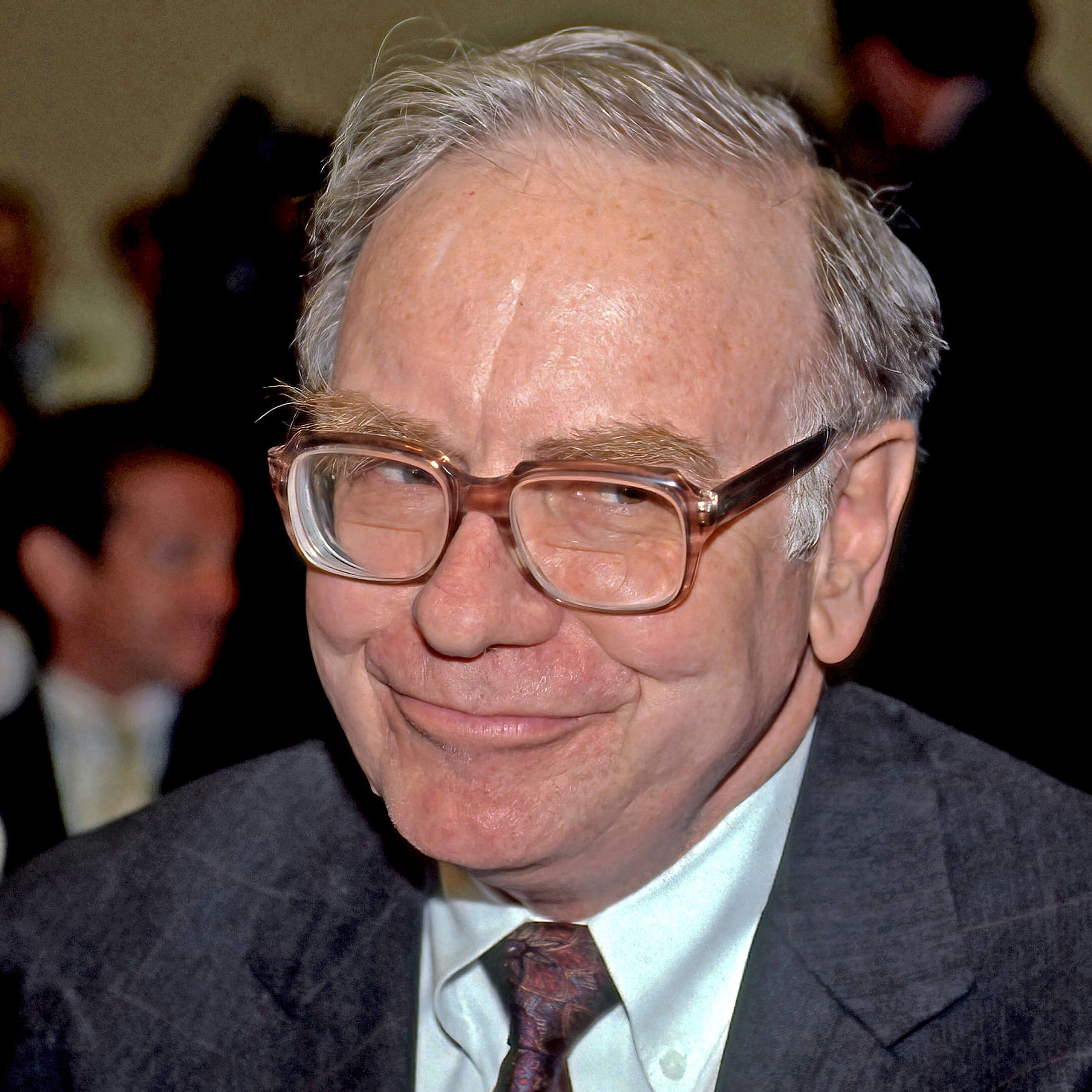 Warren Buffet testifies before the House subcommittee on the Salomon brothers scandal. 1991.