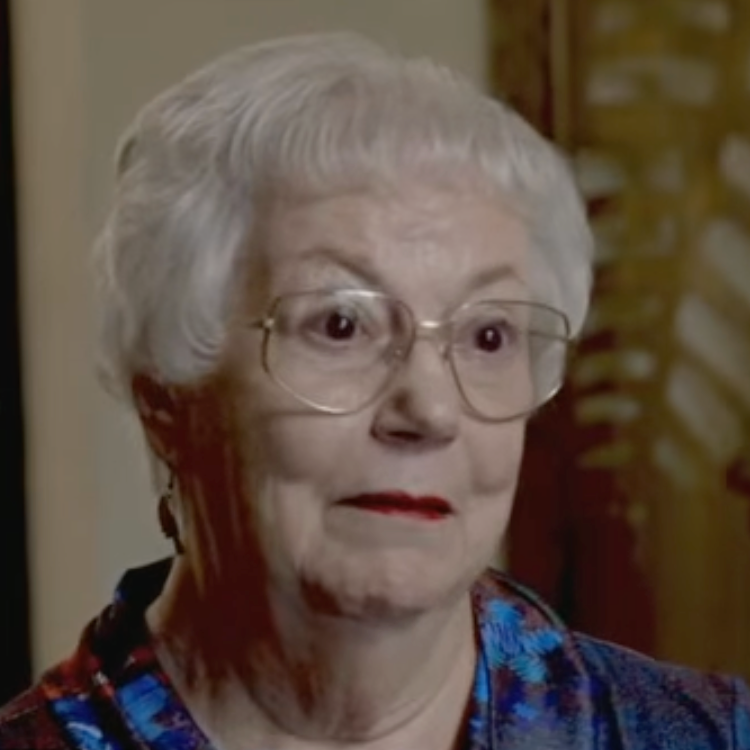 A close up of Carol Ann Moritz of Daytona Beach looking emotional as she talks about the devastating effects of being scammed out of her entire nest egg for retirement.