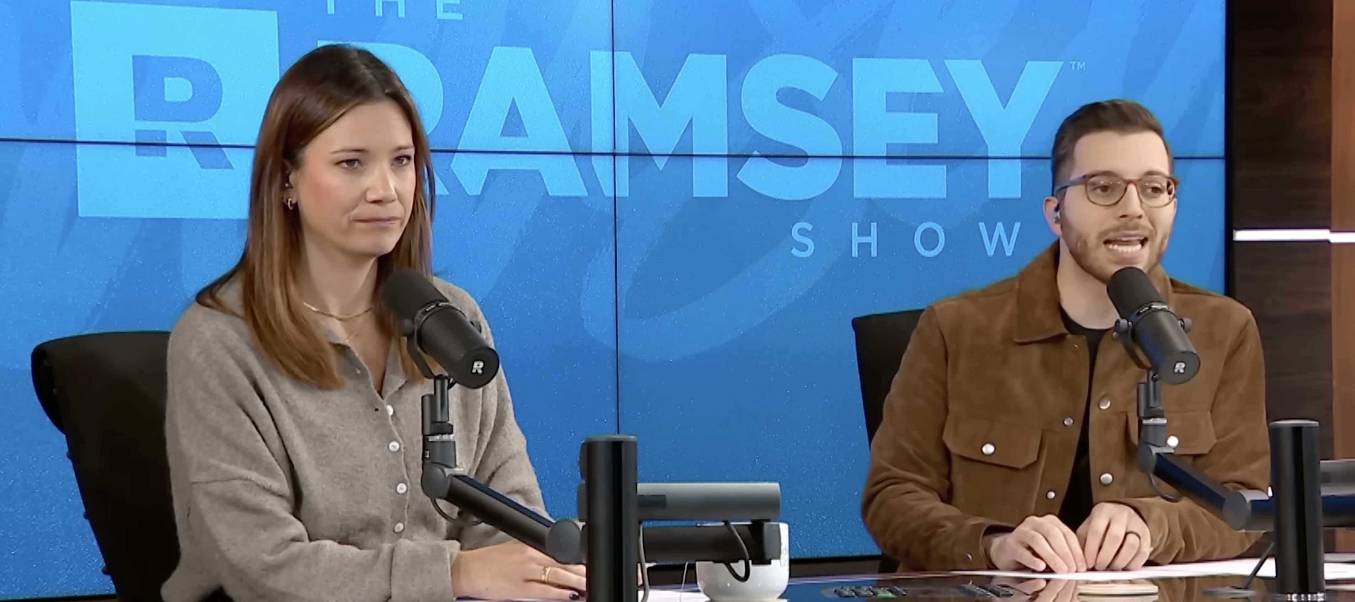 Ramsey Show hosts take a call from a man whose parents' pay his student debt