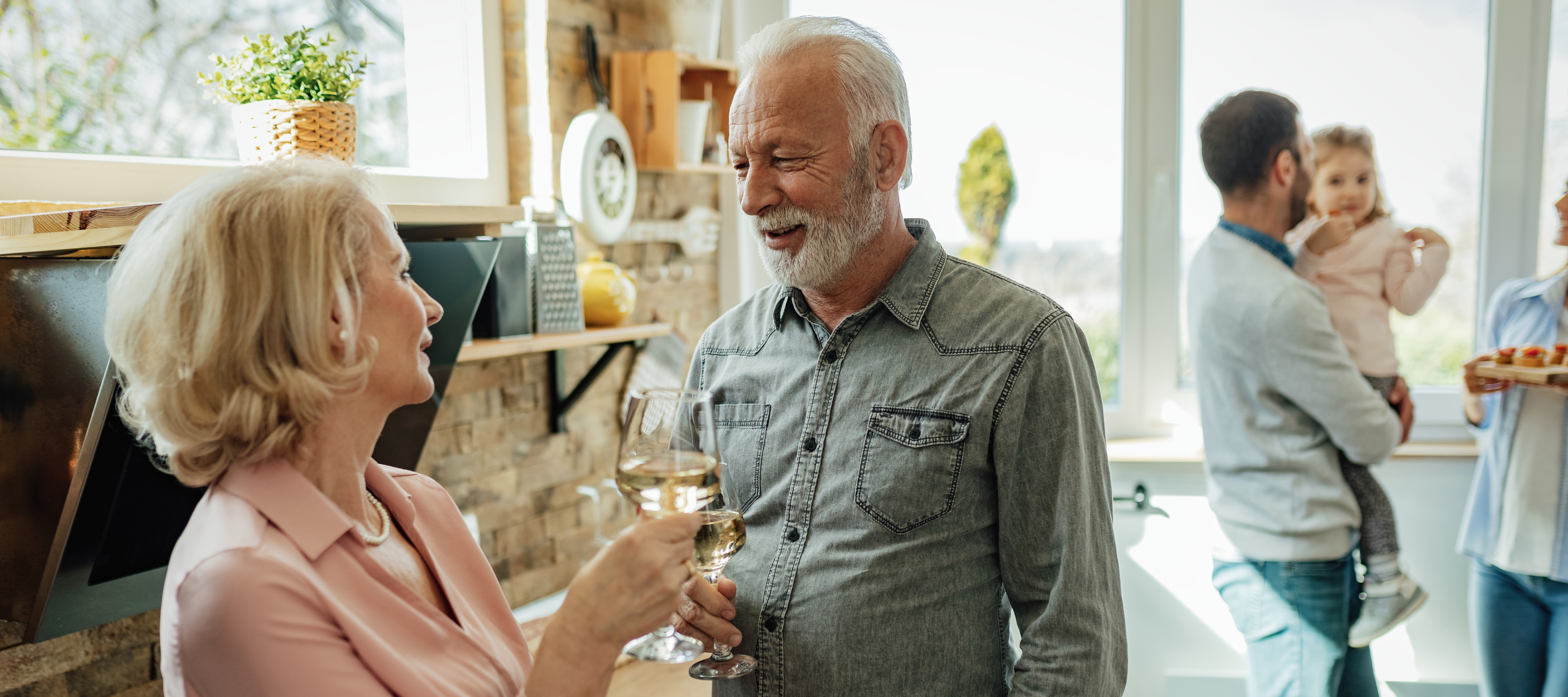 Older people are more likely to have conservative investments that are sensitive to rate changes.