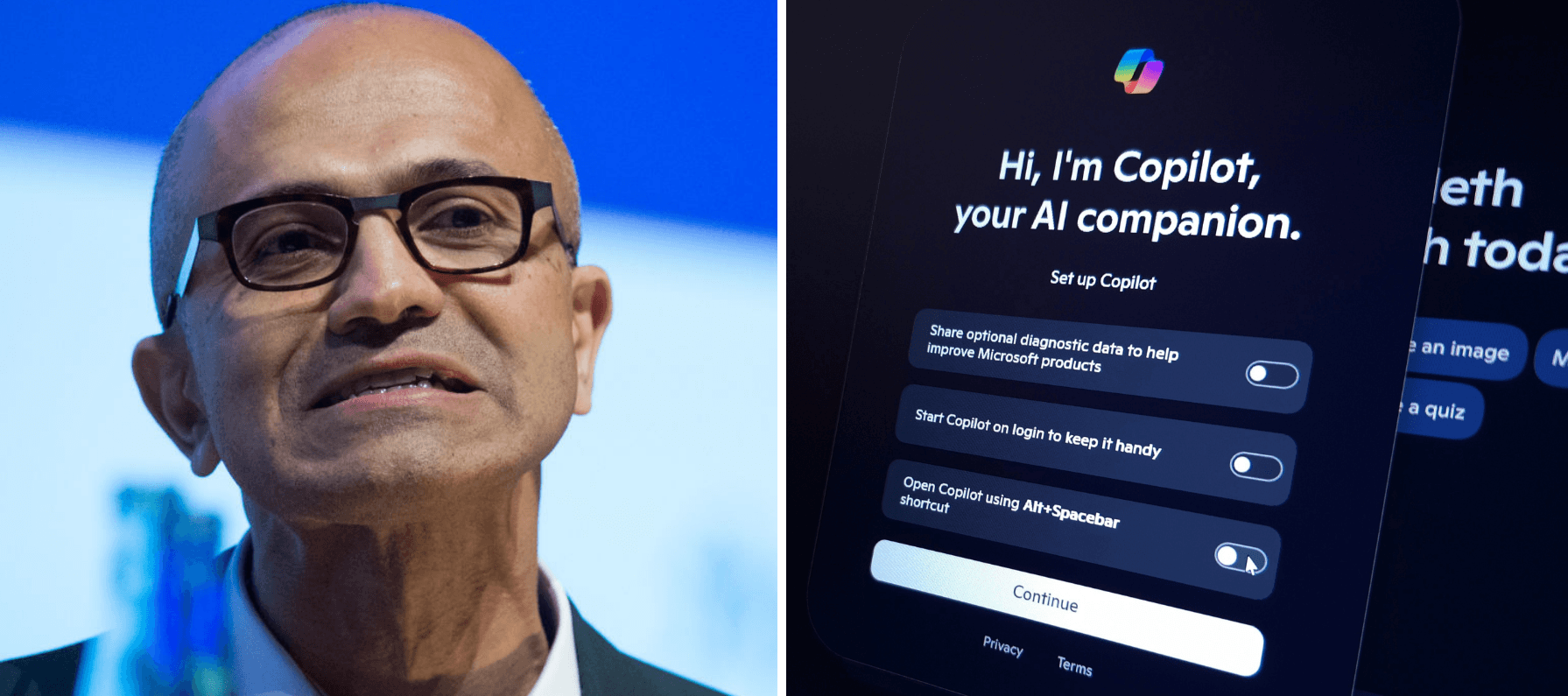 Satya Nadella is fully restructuring his Copilot team.