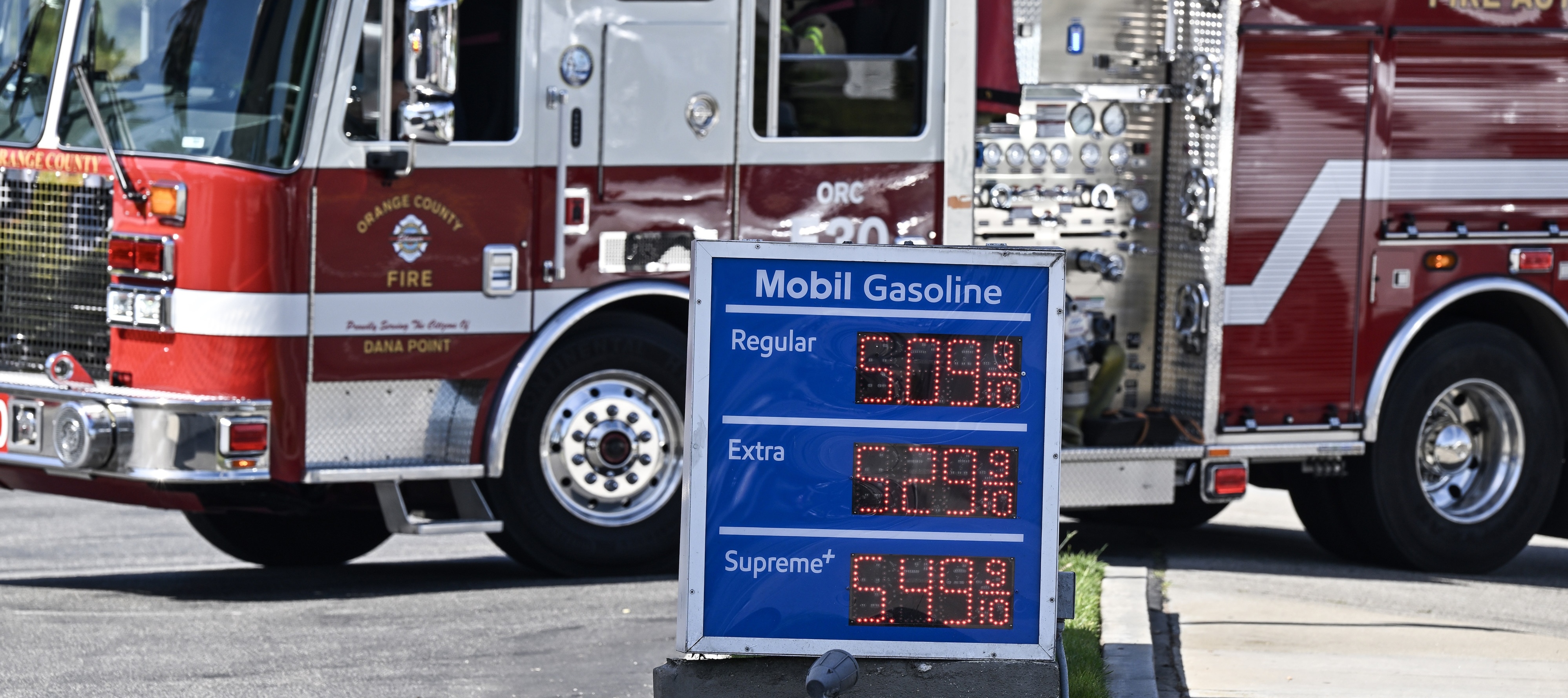 President Donald Trump sees higher prices at the pump as an economic win.