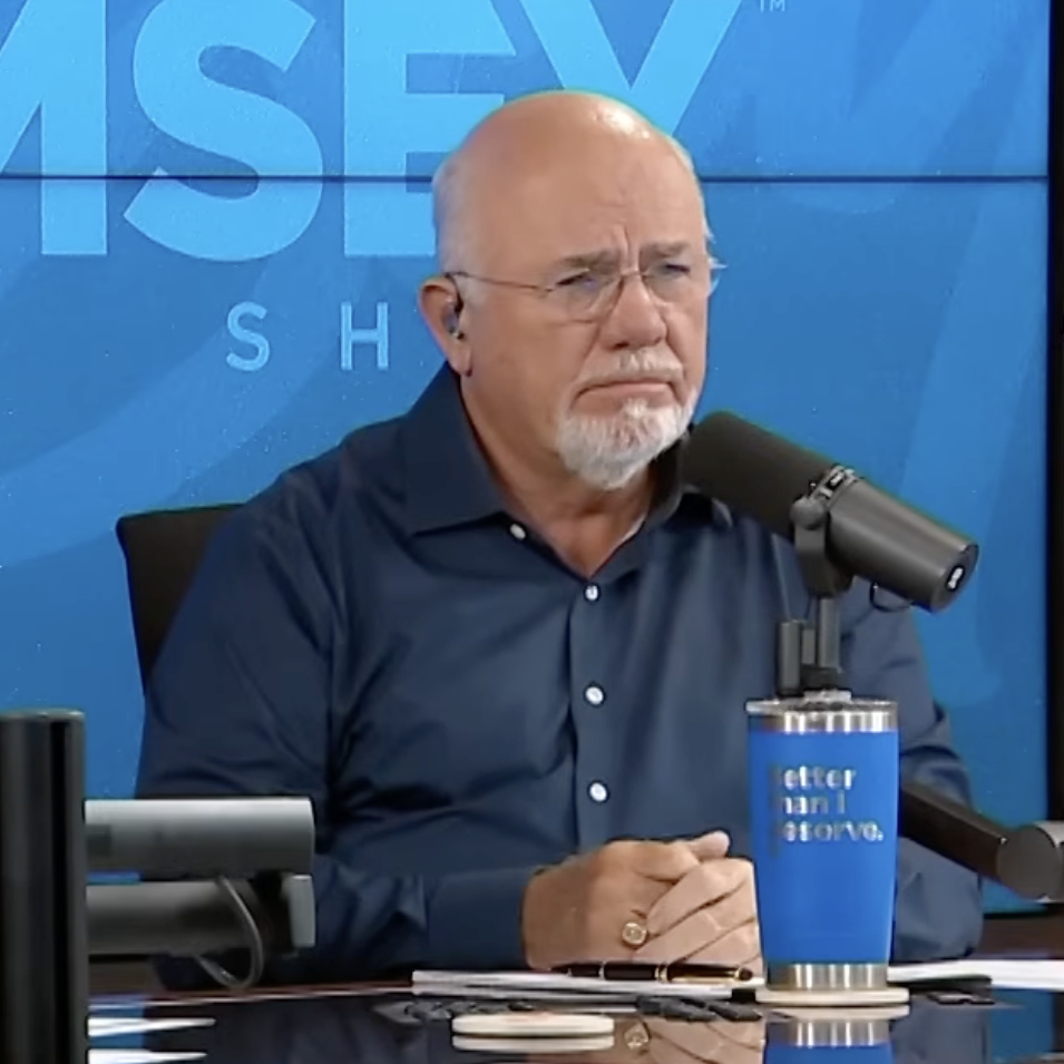 Dave Ramsey and co-host discuss student debt on The Ramsey Show.