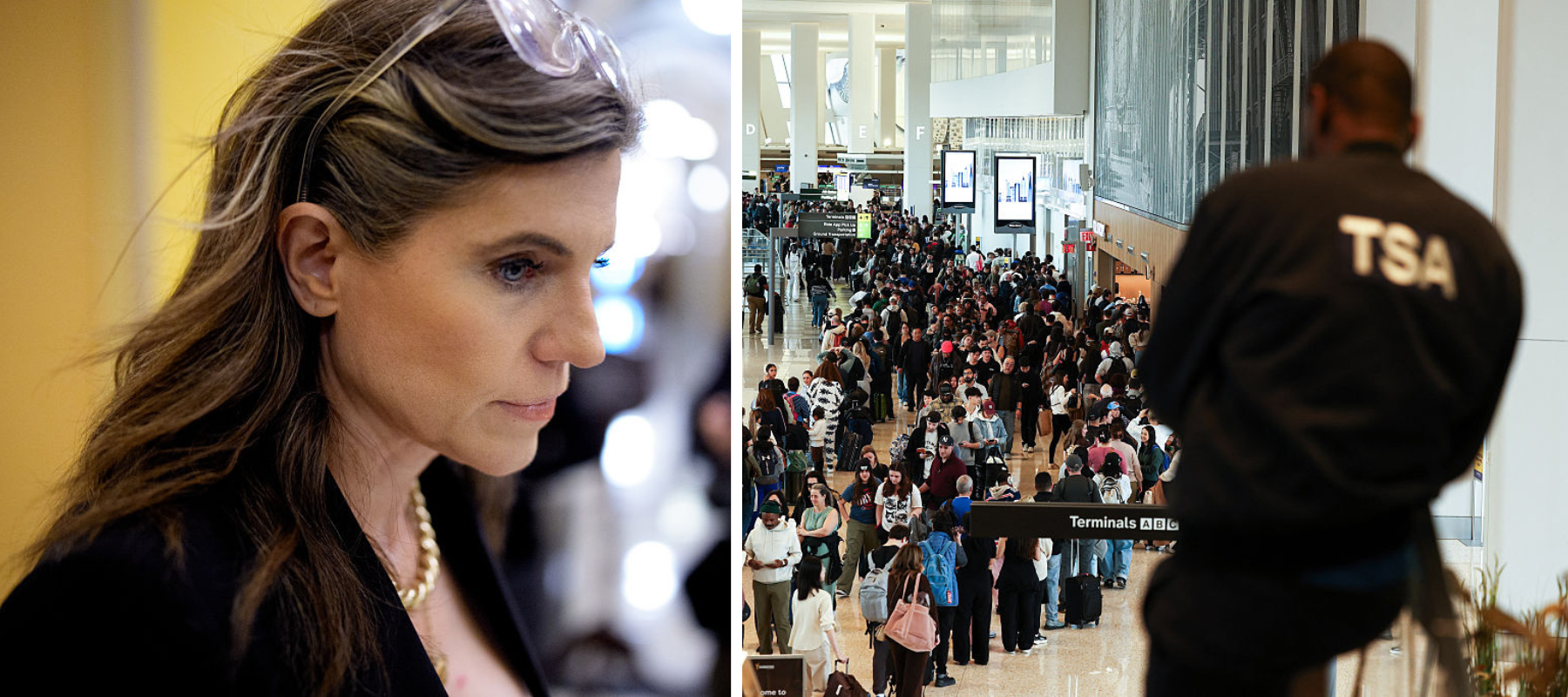 Nancy Mace went viral for allegedly skipping record TSA check lines.