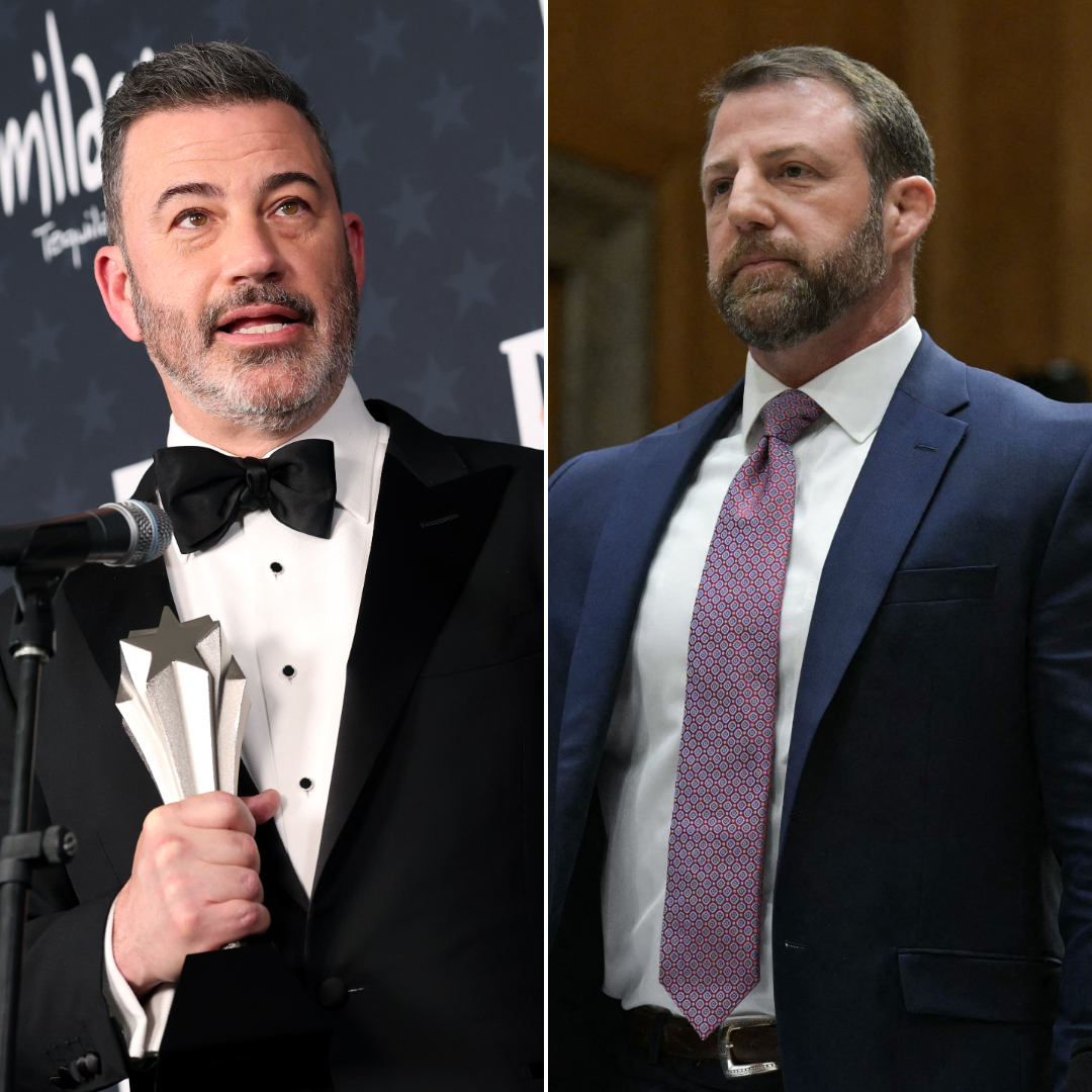 Jimmy Kimmel and Markwayne Mullin.
