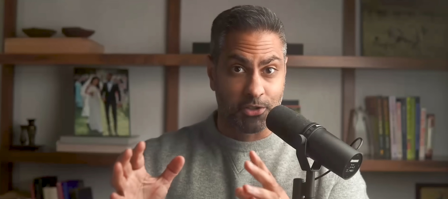 Ramit Sethi talks to a wealthy couple about their money issues on his podcast.