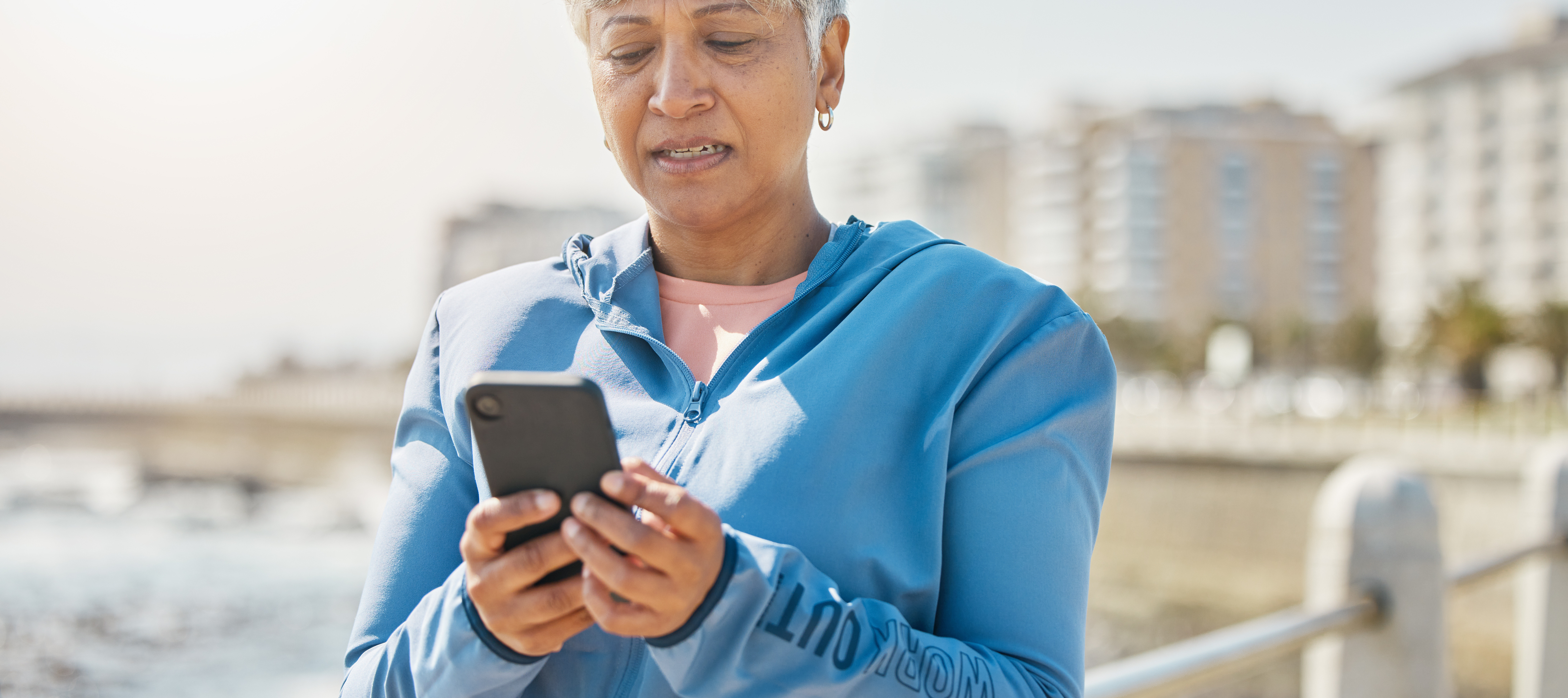 Older people are frequently the targets of phone scams.