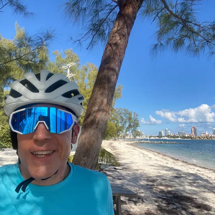 A 58-year-old man trades NYC for Miami, cuts costs and uses home equity to retire years later than expected.