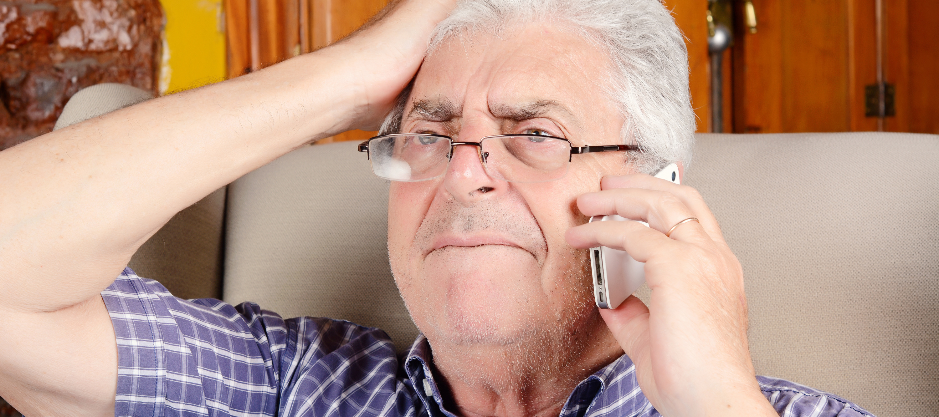 Senior phone call scam
