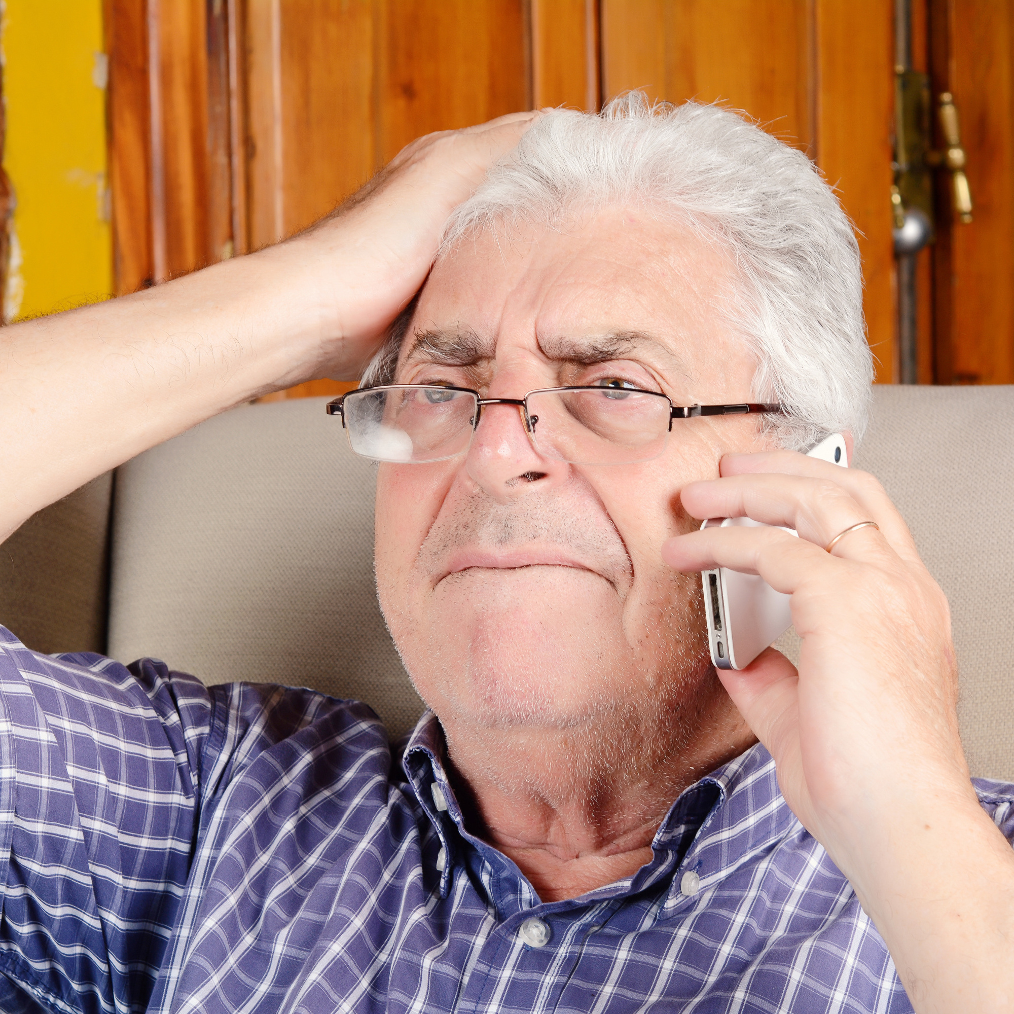 Senior phone call scam