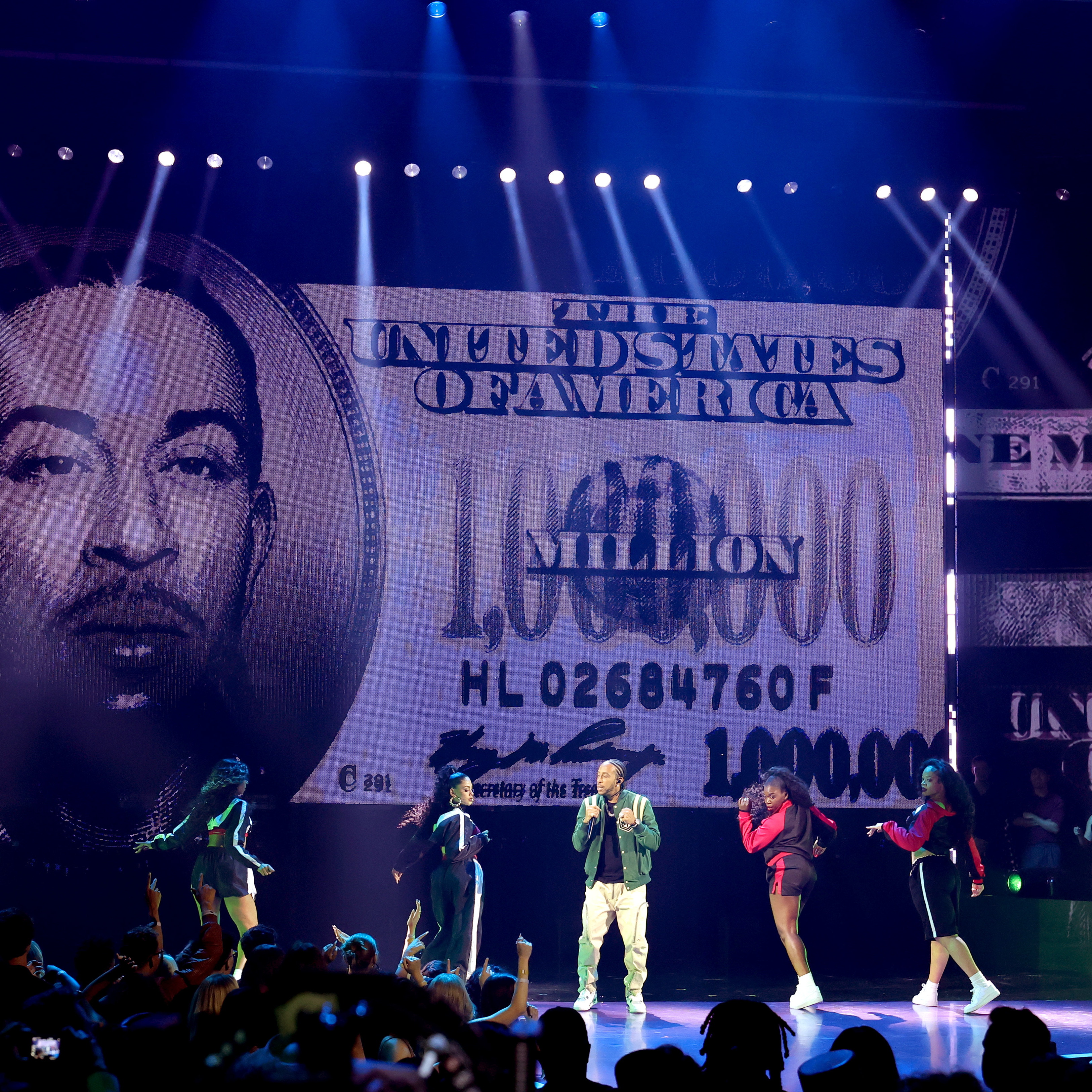 Carlos Desean Goodspeed, 45, fooled investors into thinking he'd buy tickets to Ludacris and swap them for a profit, but he just kept the money.