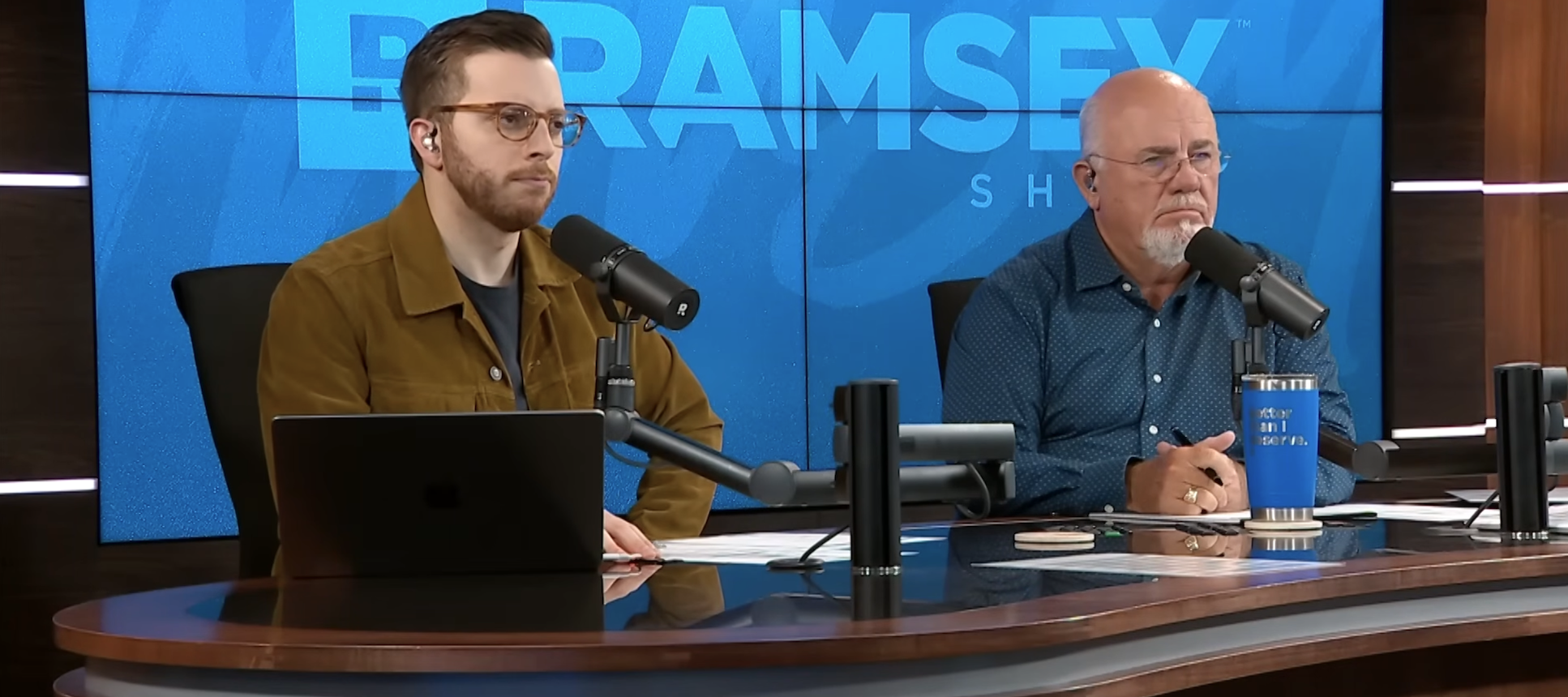 Dave Ramsey and George Kamel offer advice to a caller on The Ramsey Show.