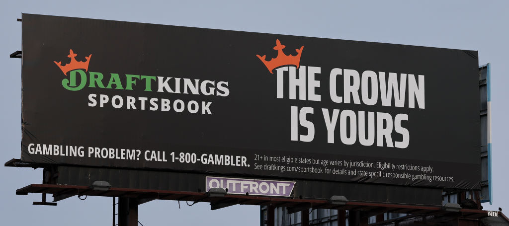 Billboard promoting Draft Kings