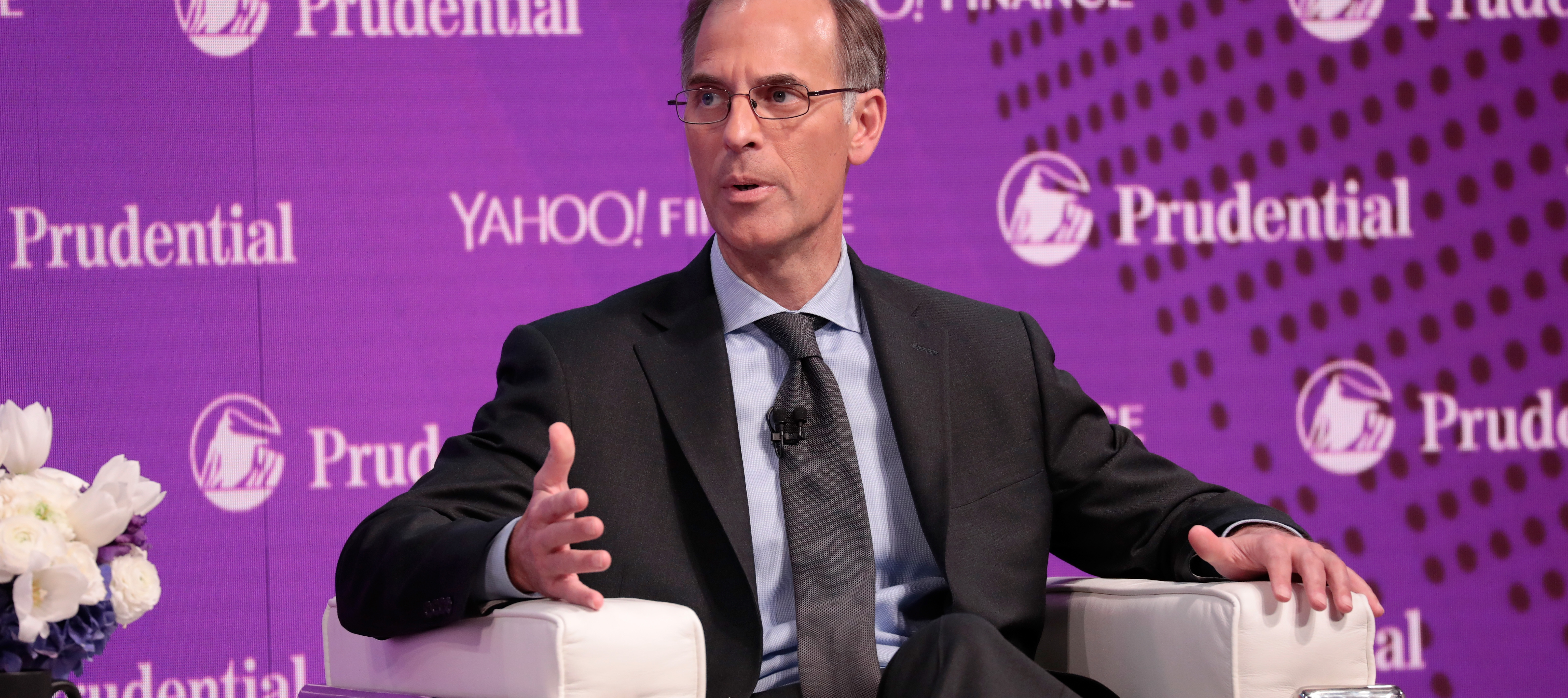 Mark Zandi speaks onstage at the Yahoo Finance All Markets Summit.