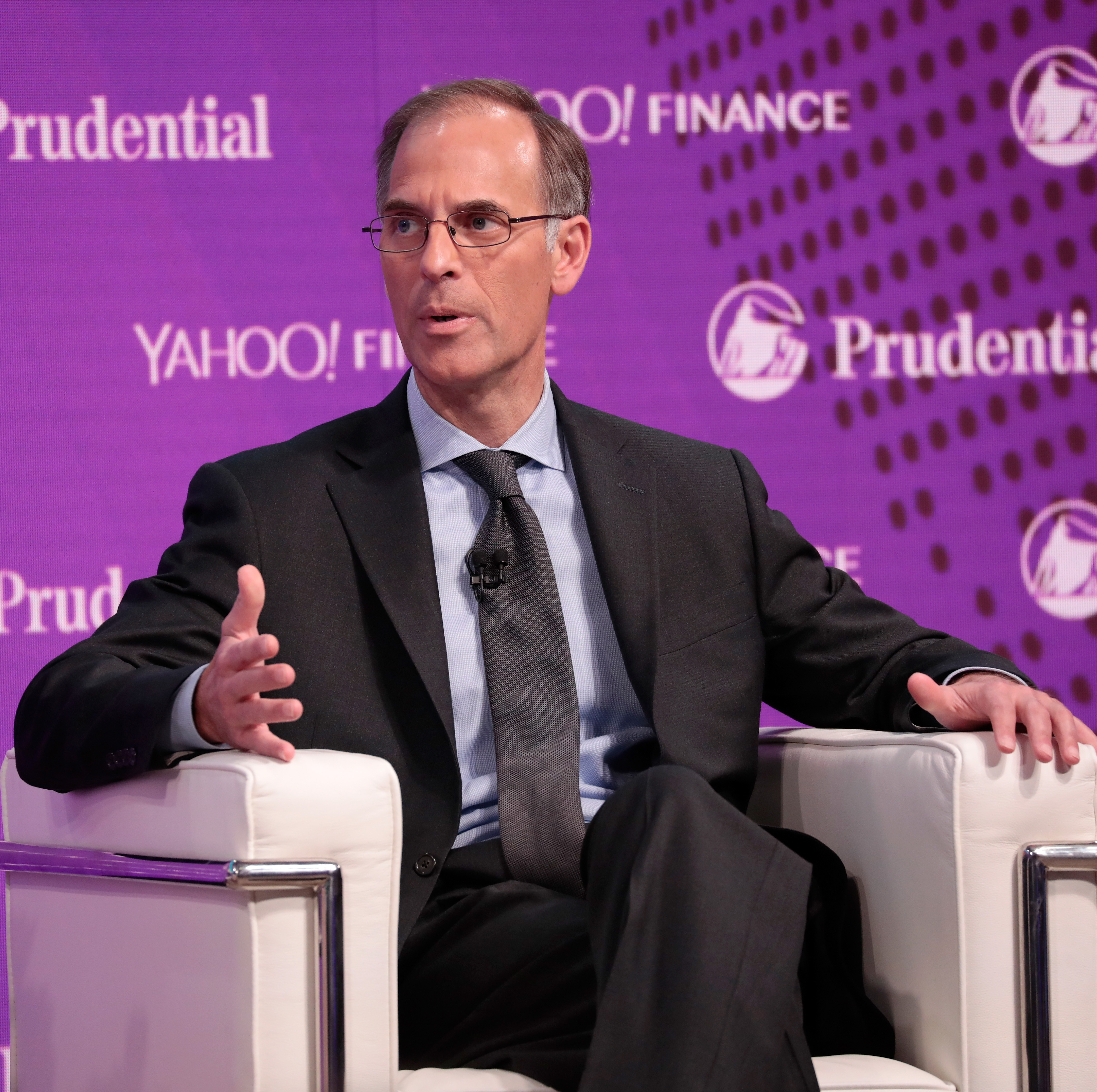 Mark Zandi speaks onstage at the Yahoo Finance All Markets Summit.