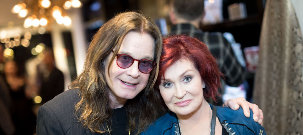 Photo of Ozzy and Sharon Osbourne at an event
