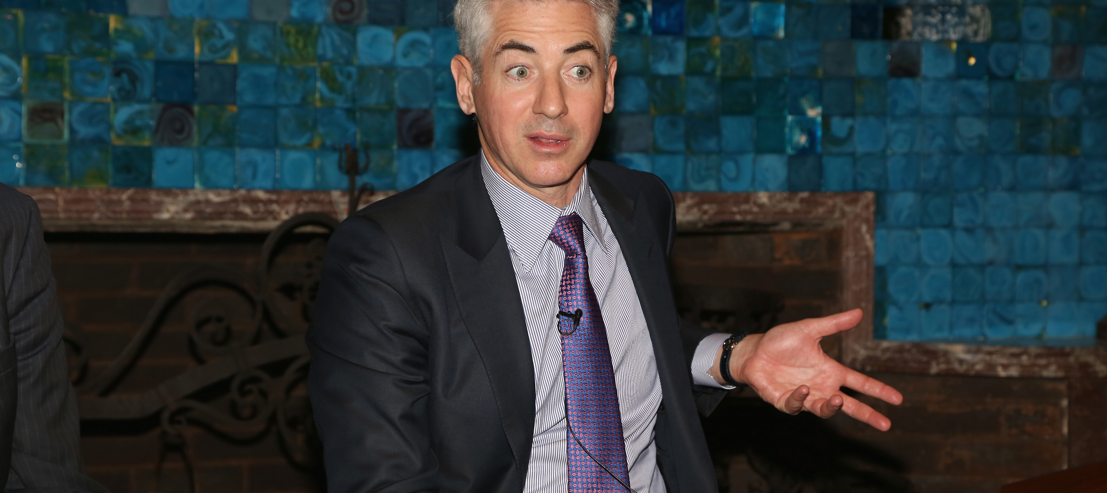 Bill Ackman speaks at an event.