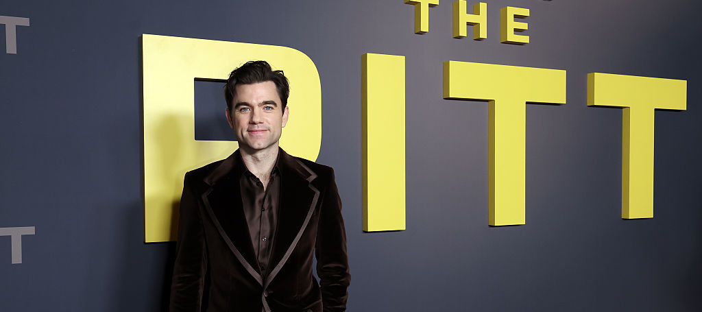 Patrick Ball on the red carpet