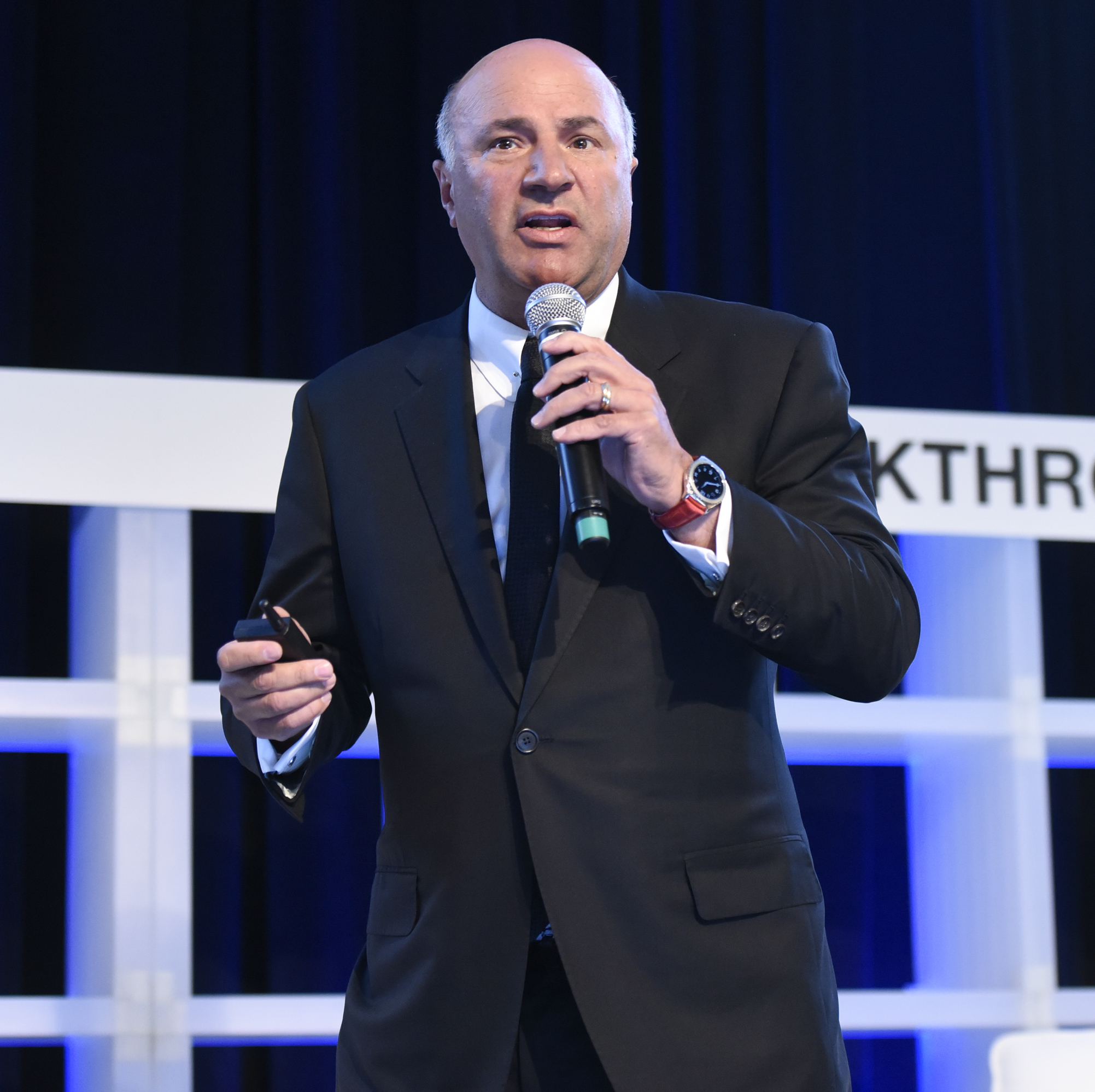 Kevin O'Leary speaks at the 2016 Interbrand Breakthrough Brands Summit.