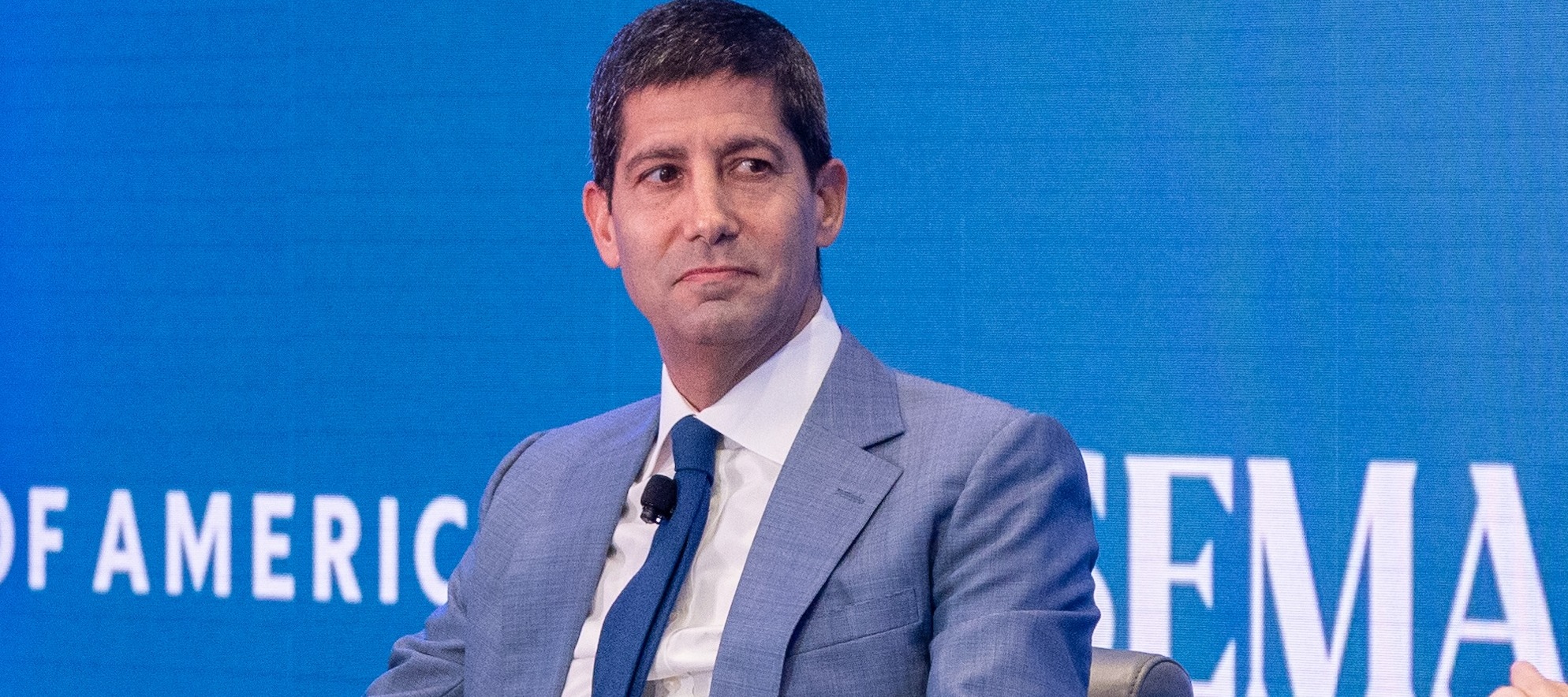 Kevin Warsh at The Semafor 2024 World Economy Summit on April 18, 2024 in Washington, DC.